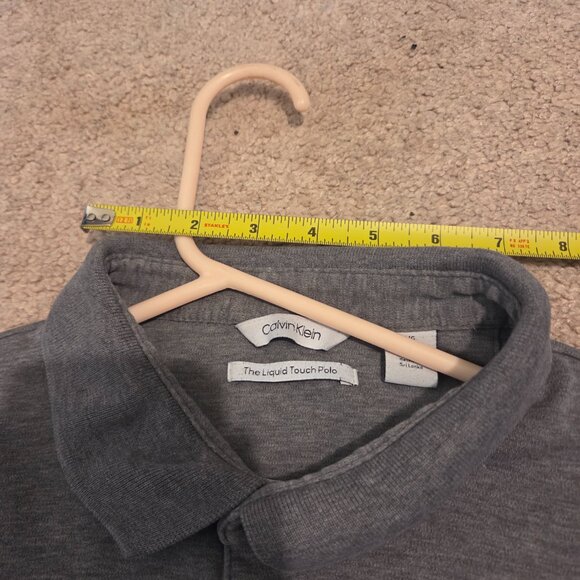 Calvin Klein Men's Large Grey Polo Shirt - Picture 8 of 8